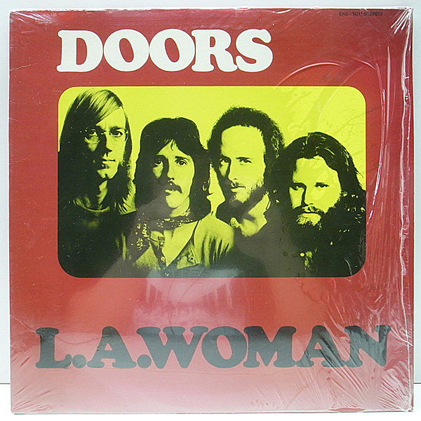 レコードメイン画像：シュリンク付き 美品!! 米 USプレス DOORS L.A. Woman ('71 Elektra) Riders On The Stor ほか ドアーズ／L.A.ウーマン JIM MORRISON LP