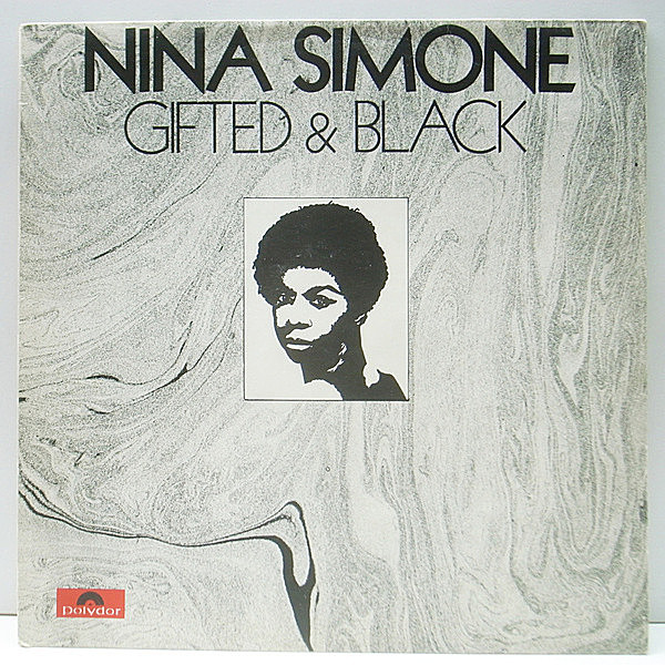 レコードメイン画像：【魂を揺さぶる名唱全8曲】UK 英盤 NINA SIMONE Gifted & Black (Polydor 2383 110) ニーナ・シモン 傑作アルバム