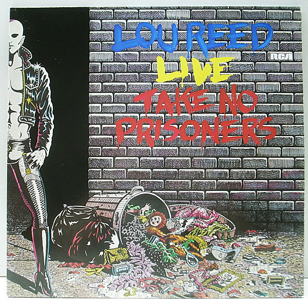 レコードメイン画像：【Walk On The Wild Sideほか】2LP LOU REED Live Take No Prisoners (RCA) ルー・リード／ライブ A.T.C.Q. ネタ