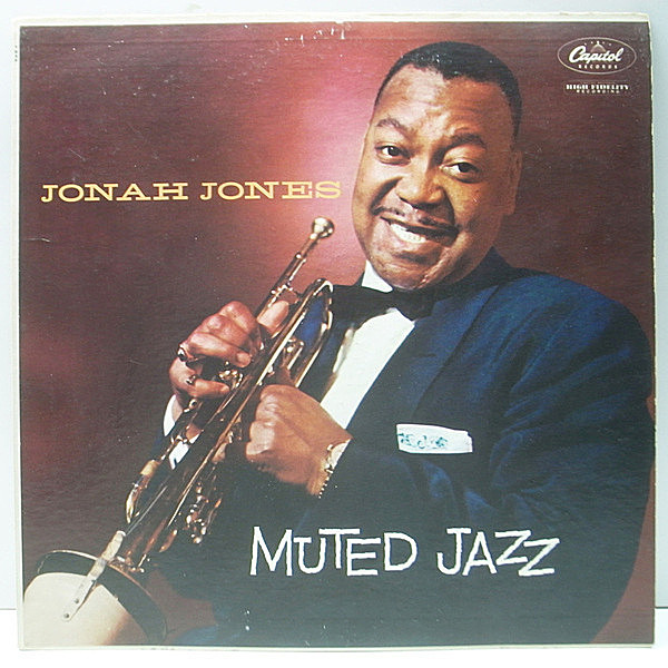 レコードメイン画像：MONO 1stターコイズ USオリジナル JONAH JONES Muted Jazz ('57 Capitol T 839) 味わい深い歌唱も堪能できる中間派～スウィング好盤！