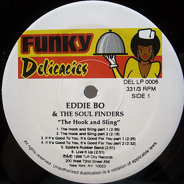 LP レコード eddie bo ニューオリンズ　funk ファンク EDDIE BO !!! | SURFADELIC