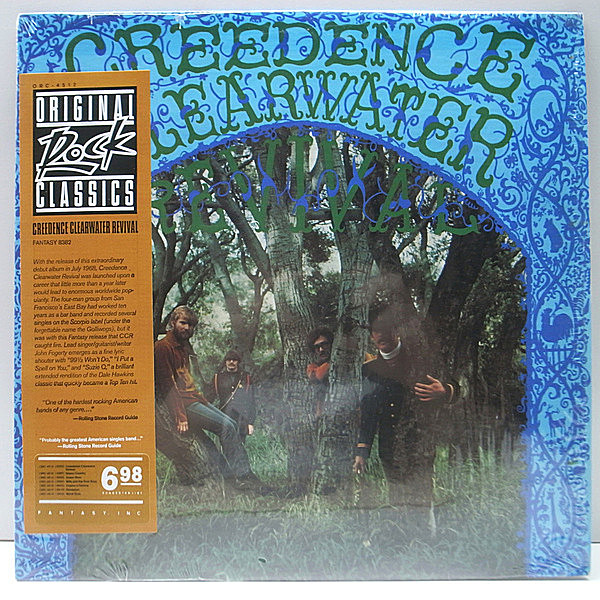 レコードメイン画像：シュリンク美品!! CREEDENCE CLEARWATER REVIVAL [CCR] Same／1st デビュー盤 LP (Fantasy／US ORC盤 4512) Suzie Q ほか