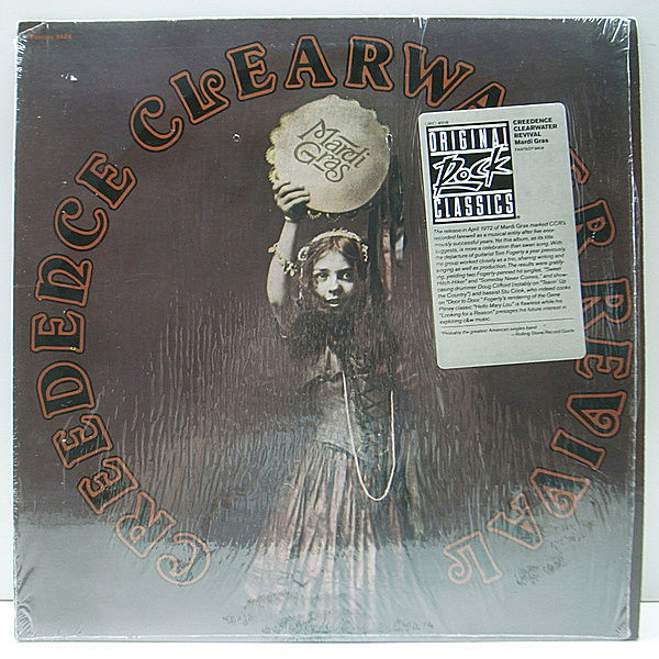 レコードメイン画像：シュリンク美品!! CREEDENCE CLEARWATER REVIVAL [CCR] Mardi Gras (Fantasy／US ORC盤 4518) Someday Never Comes ほか