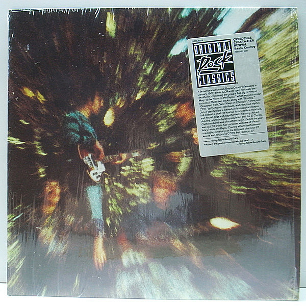 レコードメイン画像：シュリンク極美品!! CREEDENCE CLEARWATER REVIVAL [CCR] Bayou Country (Fantasy／US ORC盤 4513) Proud Mary, Penthouse Pauper ほか