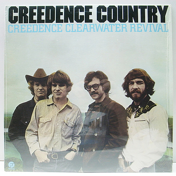 レコードメイン画像：【コンセプト・アルバム】シュリンク美品 CREEDENCE CLEARWATER REVIVAL [CCR] Creedence Country ('81 Fantasy) カントリー・ロック路線