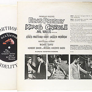 Elvis Presley King Creole UK 英盤LP Mono深溝 Elvis Presley – King Creole – Vinyl (LP, Album, Reissue
