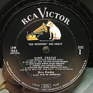 ELVIS PRESLEY / King Creole (LP) / RCA Victor | WAXPEND RECORDS