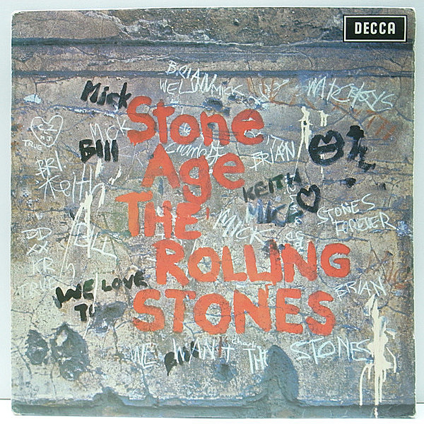 レコードメイン画像：美再生!良盤! UKオリジナル ROLLING STONES Stone Age ('71 Decca) マト1D・2D コーティング仕様 ローリング・ストーンズ 英国での未発表曲