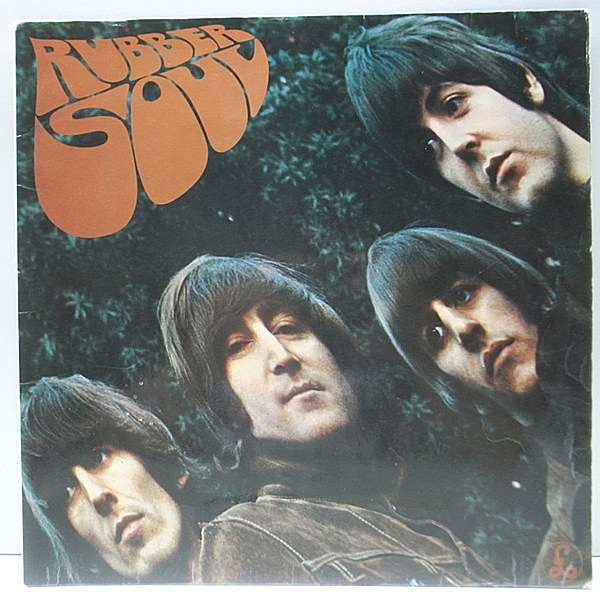 レコードメイン画像：Ernest J. Dayジャケ MONO Y&B 英国オリジナル THE BEATLES Rubber Soul (Parlophone PMC 1267) TAXコード=KT [1-GPP・4-GAG] UK モノラル