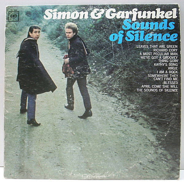 レコードメイン画像：レア MONO 2eye USオリジナル SIMON & GARFUNKEL Sounds Of Silence ('66 Columbia CL 2469) TIGER BEAT有り 青字二列 モノラル LP