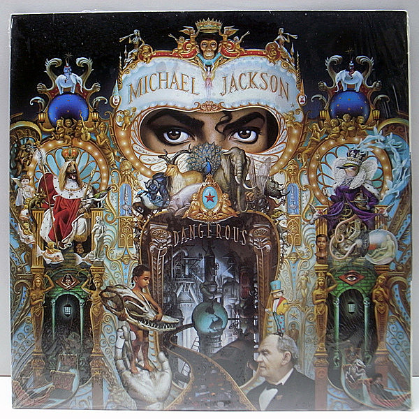 レコードメイン画像：激レア・シールド未開封!! 2LP USオリジナル MICHAEL JACKSON Dangerous (Epic E2 45400) '91年 稀少アナログ 米盤 | SEALED COPY