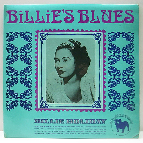 レコードメイン画像：【ビリー・ホリデイ初期の名唱がたっぷり】美品 UK コーティング仕様 BILLIE HOLIDAY Billie's Blues | Lester Young, Louis Armstrong