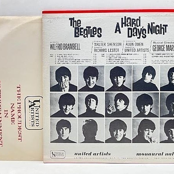 極上UK初回/THE BEATLES A HARD DAY'S NIGHT 極上UK初回/THE BEATLES A HARD DAY'S NIGHT The Beatles A Hard Day's