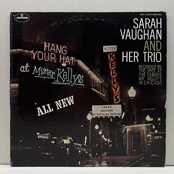レコードメイン画像：【MONO】ROY HAYNESトリオとの絶品ライヴ SARAH VAUGHAN AND HER TRIO At Mister Kelly's サラ・ヴォーン・アット・ミスター・ケリーズ LP