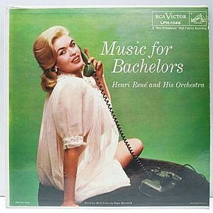 レコード画像：HENRI RENE / Music For Bachelors