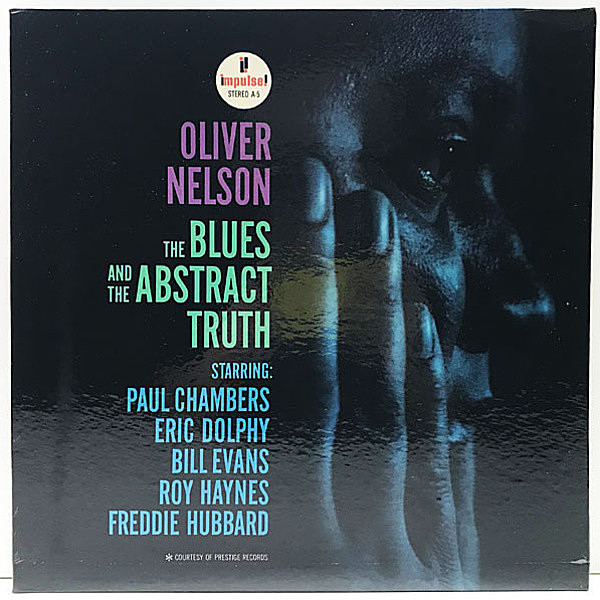 レコードメイン画像：【Bill Evans, Eric Dolphy, Freddie Hubbard】美品 RVG刻印 OLIVER NELSON The Blues And The Abstract Truth (Impulse) ブルースの真実