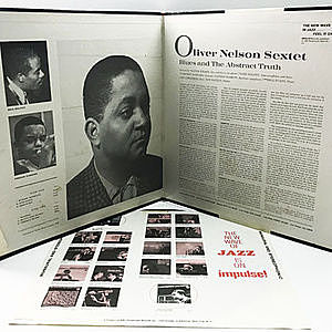オリヴァー・ネルソン　ブルースの真実　アコースティック・サウンズ　高音質LP LP】オリヴァー・ネルソン / ブルースの真実 Oliver Nelson