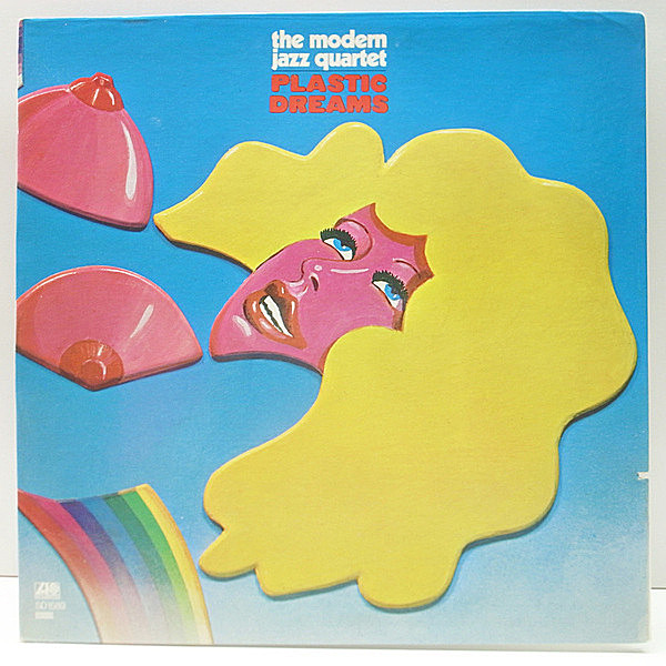 レコードメイン画像：美品 Aマト AT/GP刻印 初版BROADWAY USオリジナル MODERN JAZZ QUARTET [MJQ] Plastic Dreams ('71 Atlantic SD 1589) 見開きコーティング