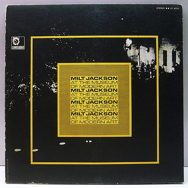 レコードメイン画像：良品!! 深溝 USオリジナル MILT JACKSON At The Museum Of Modern Art ('65 Limelight) James Moody, Cedar Walton, Ron Carter