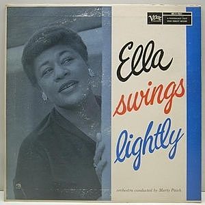 レコード画像：ELLA FITZGERALD / Swings Lightly