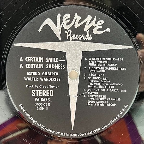 ASTRUD GILBERTO / WALTER WANDERLEY / A Certain Smile A