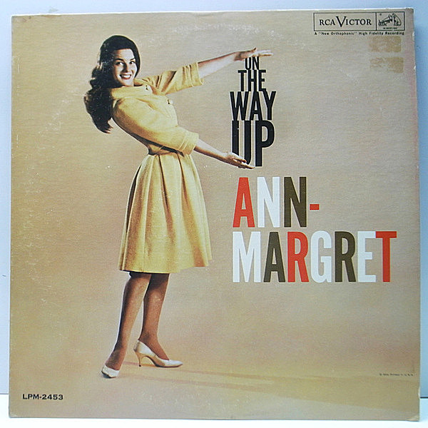 レコードメイン画像：レアな良好盤!! MONO 初版ニッパー 銀文字 深溝 USオリジナル ANN MARGRET On The Way Up ('62 RCA) 可愛い魅力に溢れたアン・マーグレット