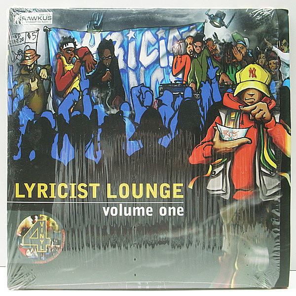 レコードメイン画像：シュリンク美品!! 4LP オリジナル VARIOUS Lyricist Lounge Volume One ('98 Rawkus) DE LA SOUL, MOS DEF, KRS-ONE, Q-TIP ほか 名コンピ