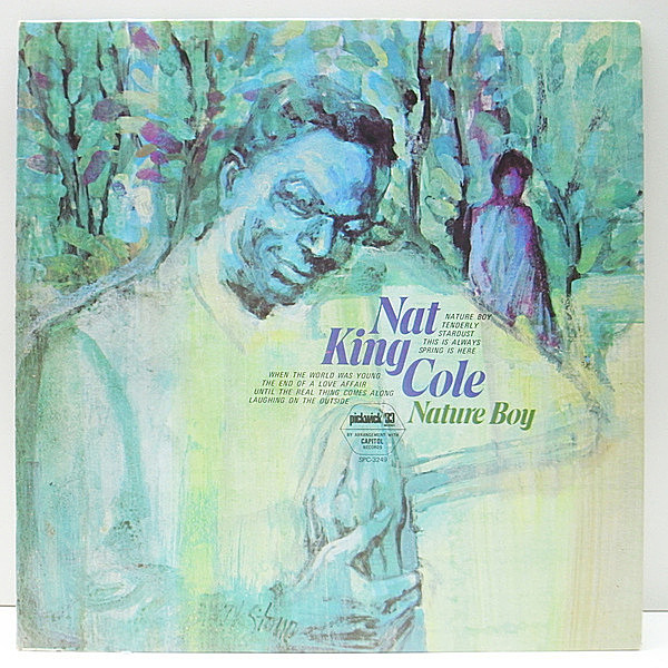 レコードメイン画像：【スタンダード・バラードを歌うキングの名唱集】美盤!! NAT KING COLE Nature Boy ('71 Pickwick) ナット・キング・コール LP