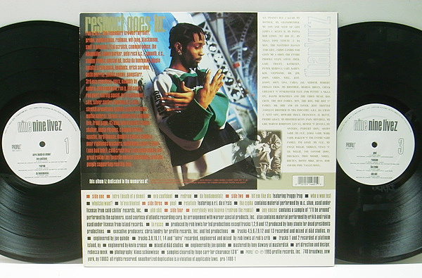 ミドル ニュースクールHiphopレコード9枚セット NINE / Nine Livez (LP) / Profile | WAXPEND RECORDS