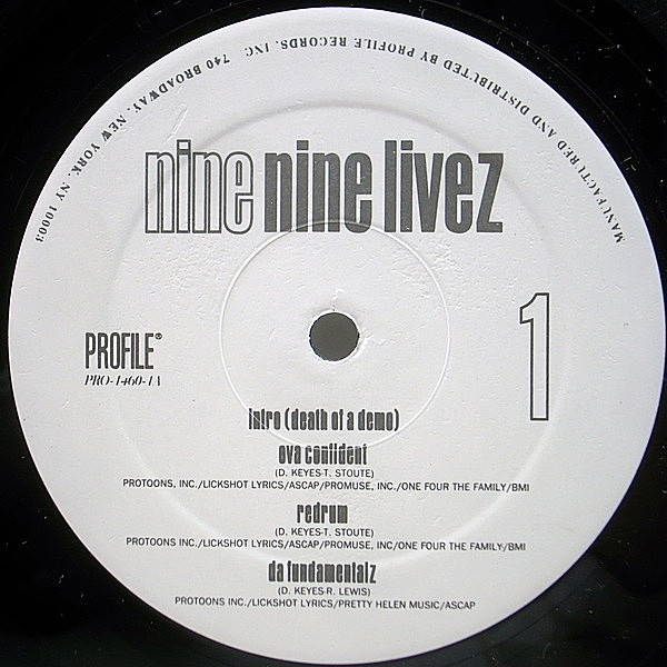 未使用 N'Jay – Chat Up Line / レコード NINE / Nine Livez (LP) / Profile | WAXPEND RECORDS