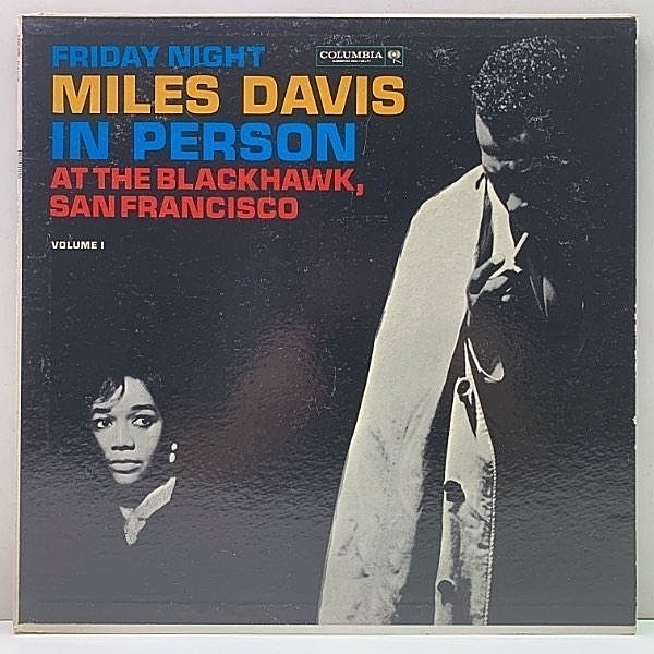 レコードメイン画像：良好!! MONO 1st CBS無し 6eye USオリジナル MILES DAVIS In Person Friday Night At The Blackhawk ('61 Columbia CL 1669) 金曜日の夜