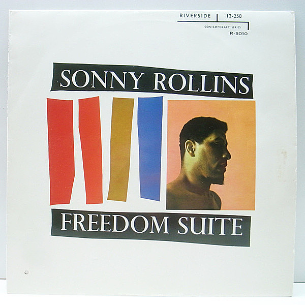 レコードメイン画像：良好品!! MONO 深溝 SONNY ROLLINS Freedom Suite (Riverside RLP 12-258) 国内 初版 モノラル 日ペラ 自由組曲 ソニー・ロリンズ LP