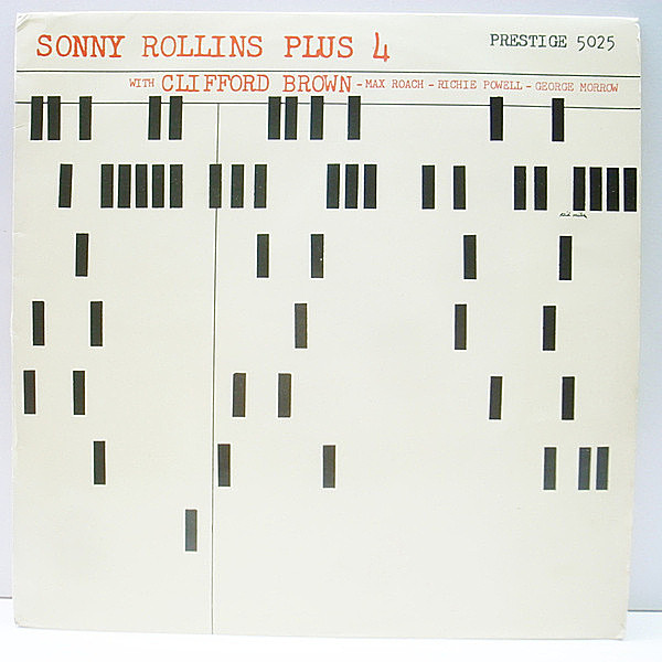 レコードメイン画像：良好品!! MONO 深溝 SONNY ROLLINS Plus 4 (Prestige 7038／RANK 5025) ソニー・ロリンズ・プラス 4 国内 初版 モノラル 日ペラ