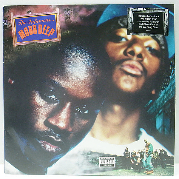 レコードメイン画像：良品!! 2LP USオリジナル MOBB DEEP The Infamous ('95 Loud)『クィーンズの悪党』Shook Ones Pt.2, Temperature's Rising ほか Q-TIP, NAS