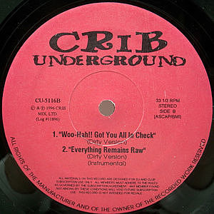 BUSTA RHYMES / Woo-Hah!! Got You All In Check (12) / Crib