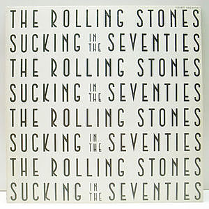 レコード画像：ROLLING STONES / Sucking In The Seventies