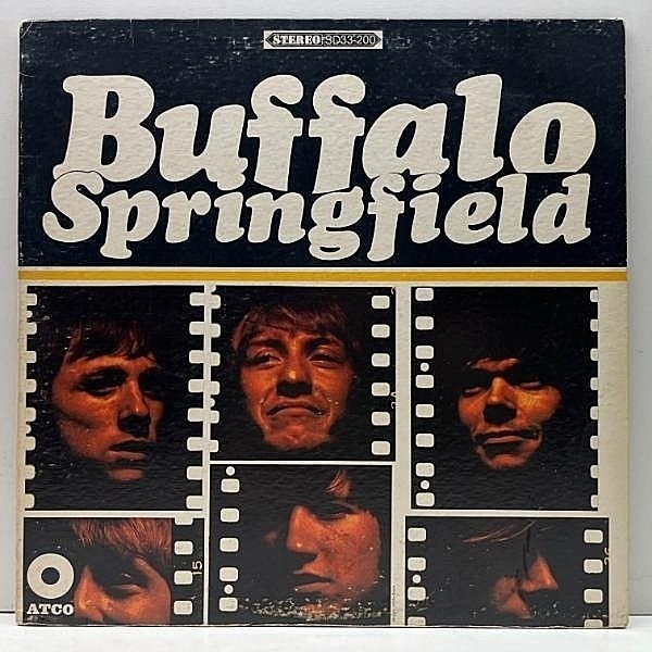 レコードメイン画像：激レア!良好盤! 初版オンリー『BABY DON'T SCOLD ME収録』US 完全オリジナル 3色ラベ BUFFALO SPRINGFIELD Same／1st デビュー ('66 ATCO)