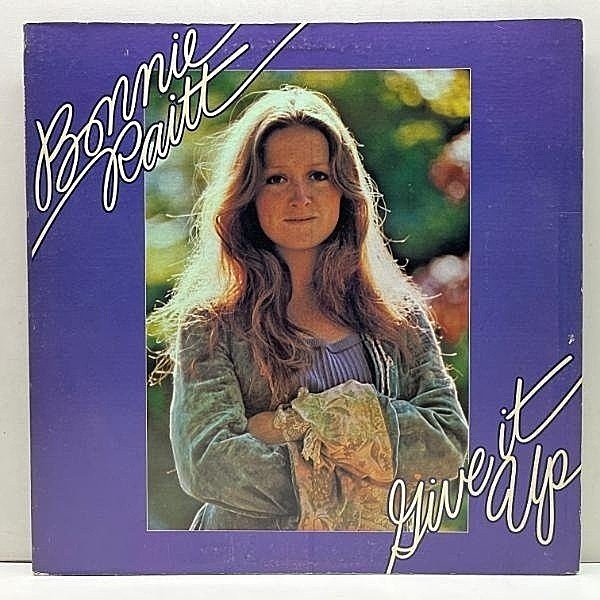 レコードメイン画像：良好盤!! 初版 緑ラベ マト枝番なし USオリジナル BONNIE RAITT Give It Up ('72 Warner) ボニー・レイット 最高傑作 2ndアルバム LP