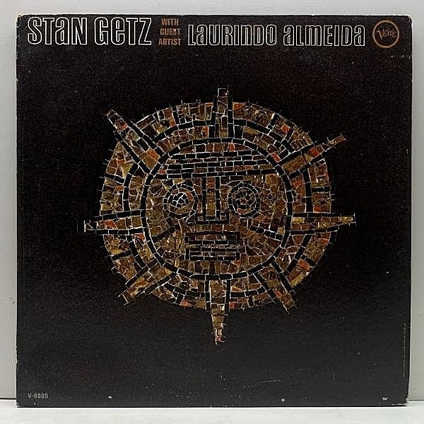 レコードメイン画像：良好!! MONO USオリジナル STAN GETZ With Guest LAURINDO ALMEIDA, EDISON MACHADO ('63 Verve) 米 初回 モノラル 音質抜群です