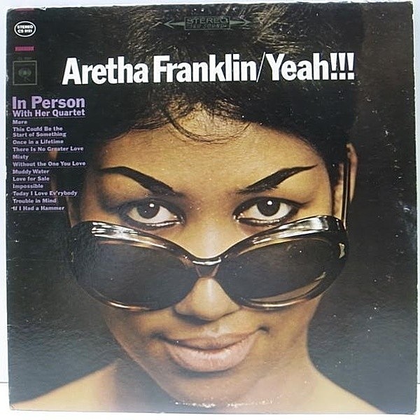 レコードメイン画像：良好!! 初回 黒文字 360 2eye USオリジナル ARETHA FRANKLIN Yeah ('65 Columbia) Kenny Burrell ほか