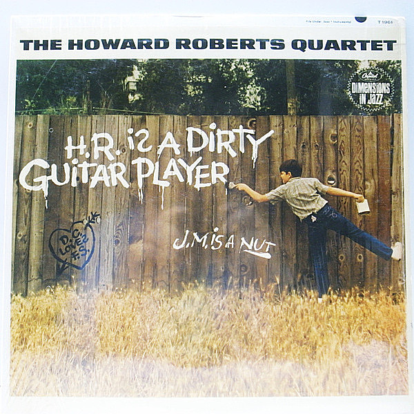 レコードメイン画像：【A.T.C.Q. ネタ】シュリンク付き MONO USオリジナル HOWARD ROBERTS H.R. Is A Dirty Guitar Player | A Tribe Called Quest／The Jamネタ
