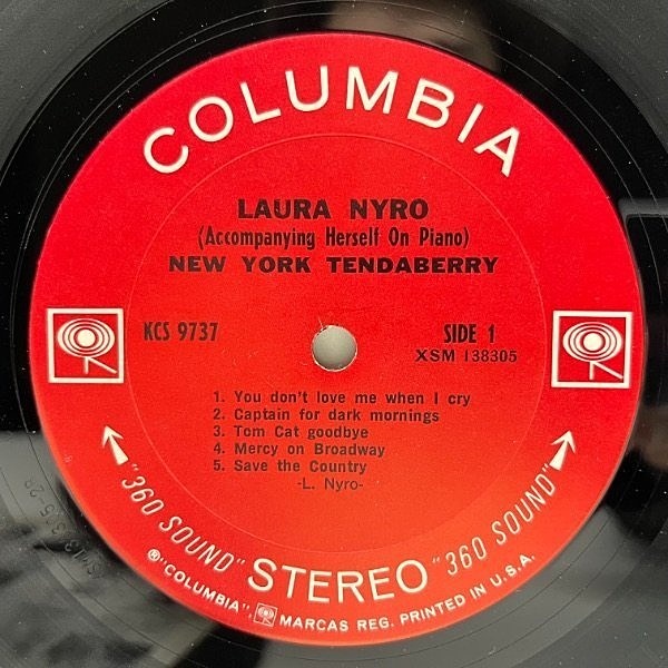 LAURA NYRO / New York Tendaberry (LP) / Columbia | WAXPEND RECORDS