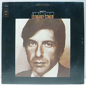 レコード画像：LEONARD COHEN / Songs Of Leonard Cohen