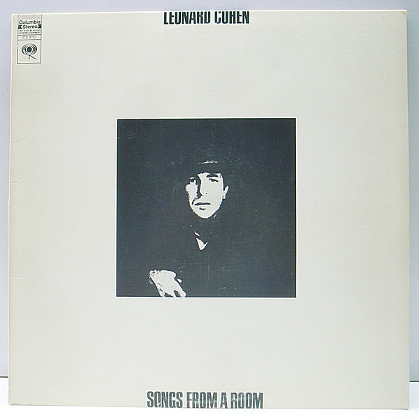 レコードメイン画像：初版 2eye USオリジナル LEONARD COHEN Songs From A Room (米Columbia) ひとり、部屋に歌う SSW DEEP FOLK 電線の鳥／Bird On The Wire