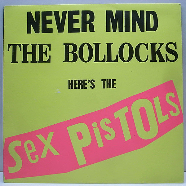 レコードメイン画像：超レア!! 曲目無し ブランク・ジャケット UKオリジナル SEX PISTOLS Never Mind ('77 Virgin)