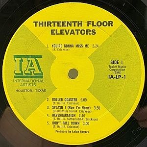 13TH FLOOR ELEVATORS / The Psychedelic Sounds Of The 13th