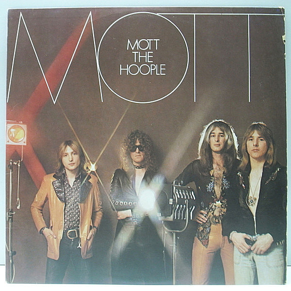 レコードメイン画像：美再生の良品!! USプレス MOTT THE HOOPLE Mott (Columbia) Honaloochie Boogie, All The Way From Memphis 他 IAN HUNTER／GLAM ROCKLP