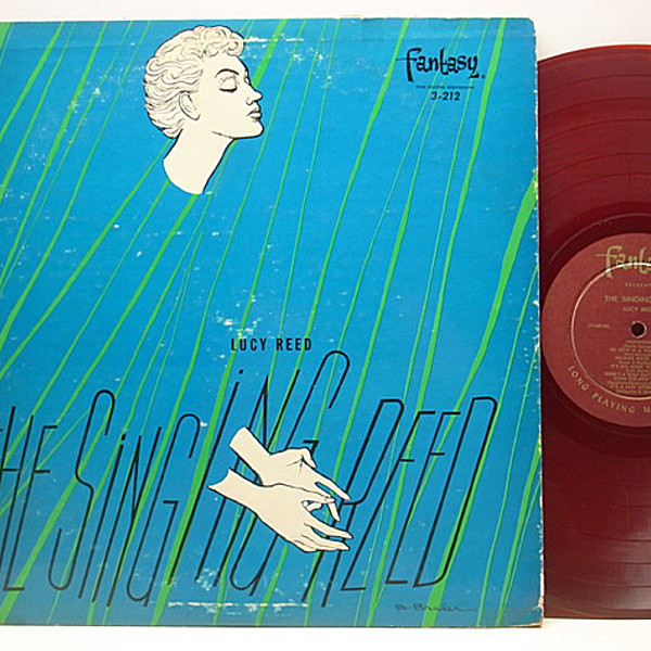 レコードメイン画像：★若かりしBill Evansとの共演★ 赤盤 FLAT 完全オリジナル LUCY REED The Singing Reed ('56 Fantasy)