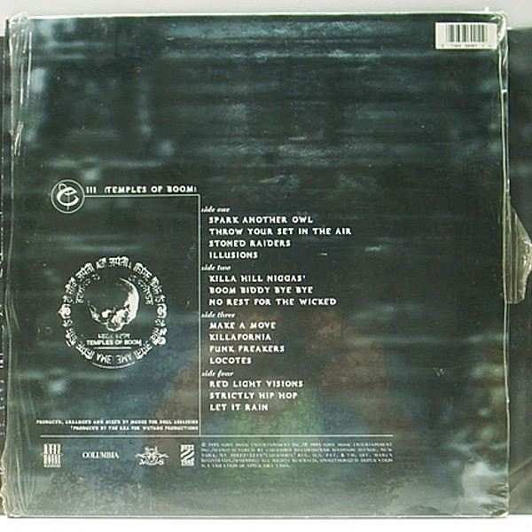 CYPRESS HILL / III (Temples Of Boom) (LP) / Ruffhouse | WAXPEND