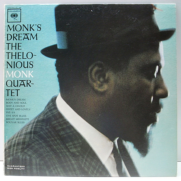 レコードメイン画像：激レア・シールド未開封 MONO GUARANTEED 2eye オリジナル THELONIOUS MONK Monk's Dream | CHARLES ROUSE モンク・カルテットのベスト演奏